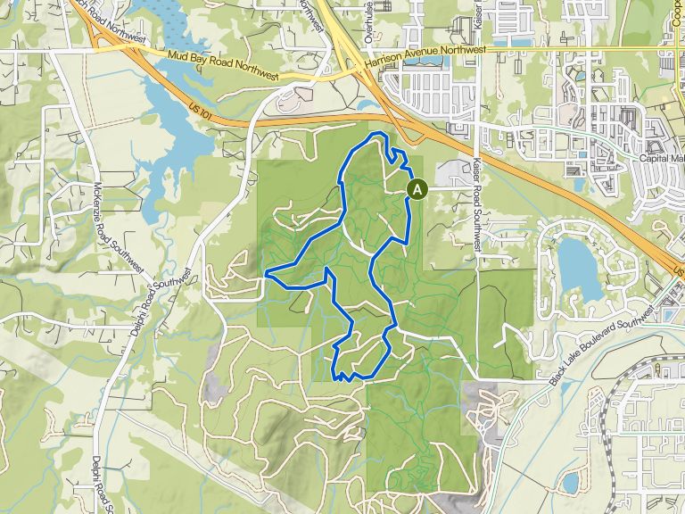 Cold Case and Flag Loop | wandeling | Komoot